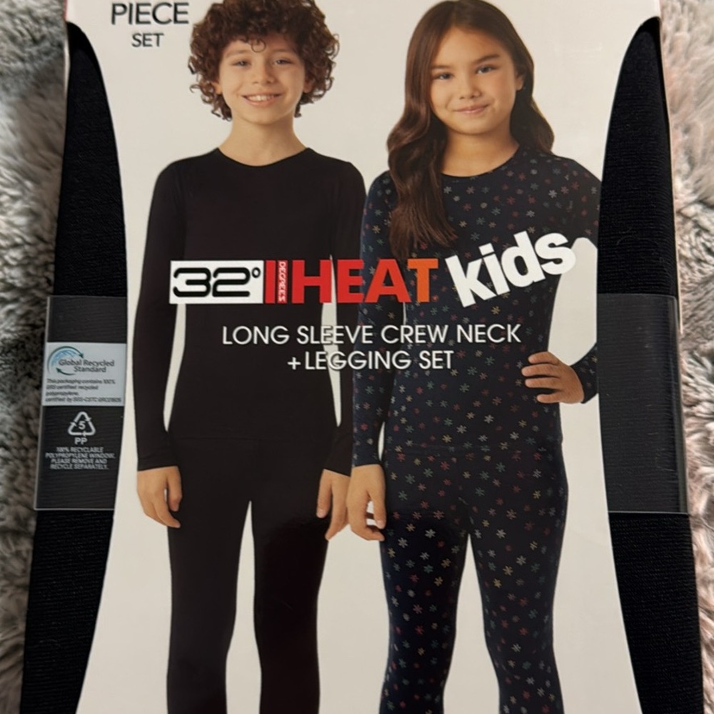 Kids warm wear - long sleeve top and leggings